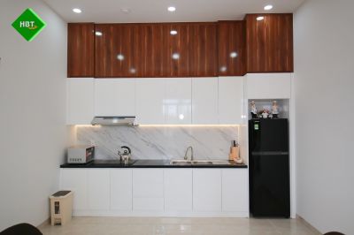 Tủ bếp gỗ MDF chống ẩm phú Acrylic